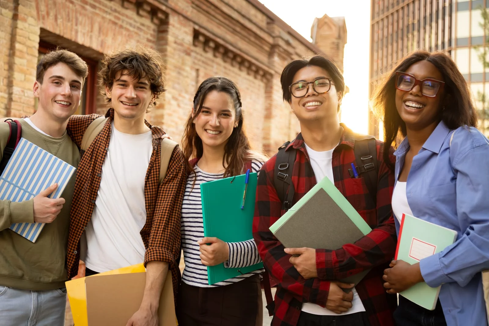 students learning on ap or ib program